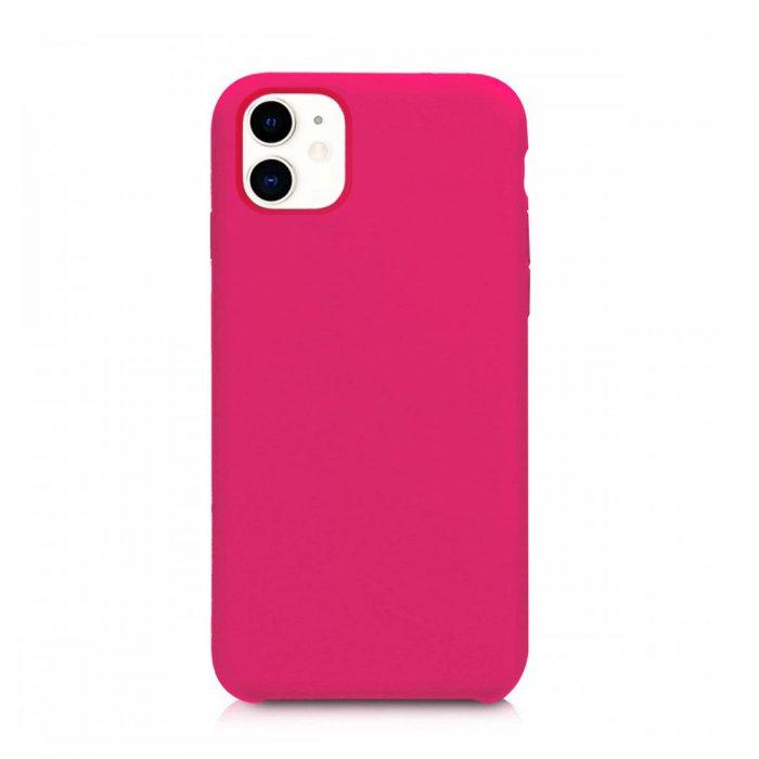 Cover iPhone 11 e 2 schermi di protezione Nano liquido Rosa Back