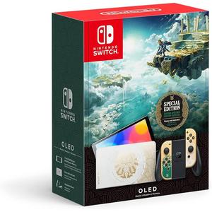 Nintendo Switch OLED 64Gb - Or - Edition Limitée The Legend Of Zelda Tears Of The Kingdom