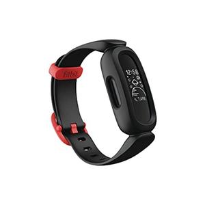 FITBIT Montre connect&eacute;e  Ace 3 noir et rouge sport