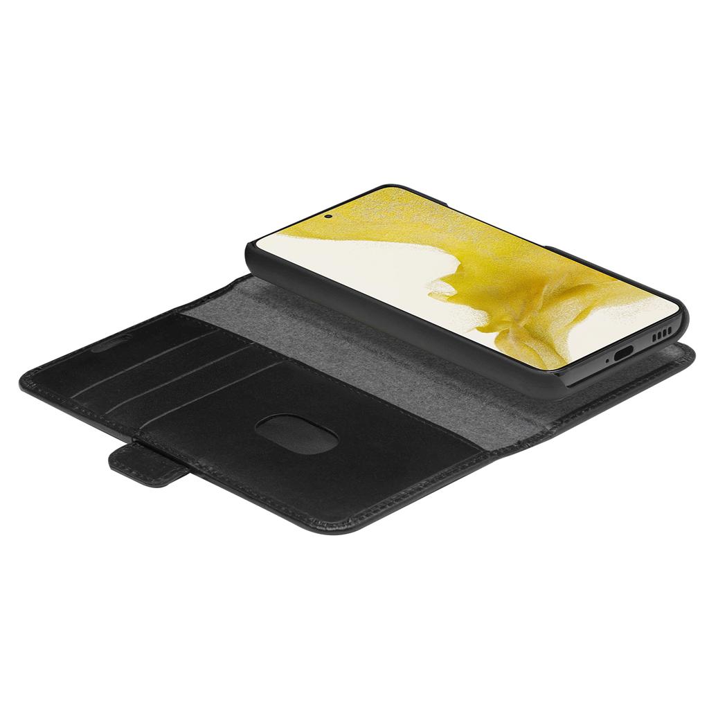 Coque Galaxy S22+ Cuir Noir
