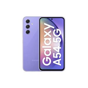 SAMSUNG Smartphone Galaxy A54 5G 256GB Mobiltelefone Gr 256 GB 8 GB RAM lila (leicht violett) Smartphone Android