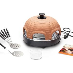 PO Pizzarette - 115984 - 6 Personen - Edelstahl - BPA-frei - inkl Spatel
