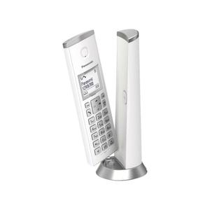 PANASONIC  Dect Vertical Wireless Landline Phone Blanc