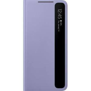 SAMSUNG Coque Galaxy S21+ et &eacute;cran de protection - Silicone - Violet
