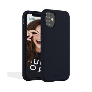 JAYM Coque iPhone 12/12 Pro Silicone Bleu