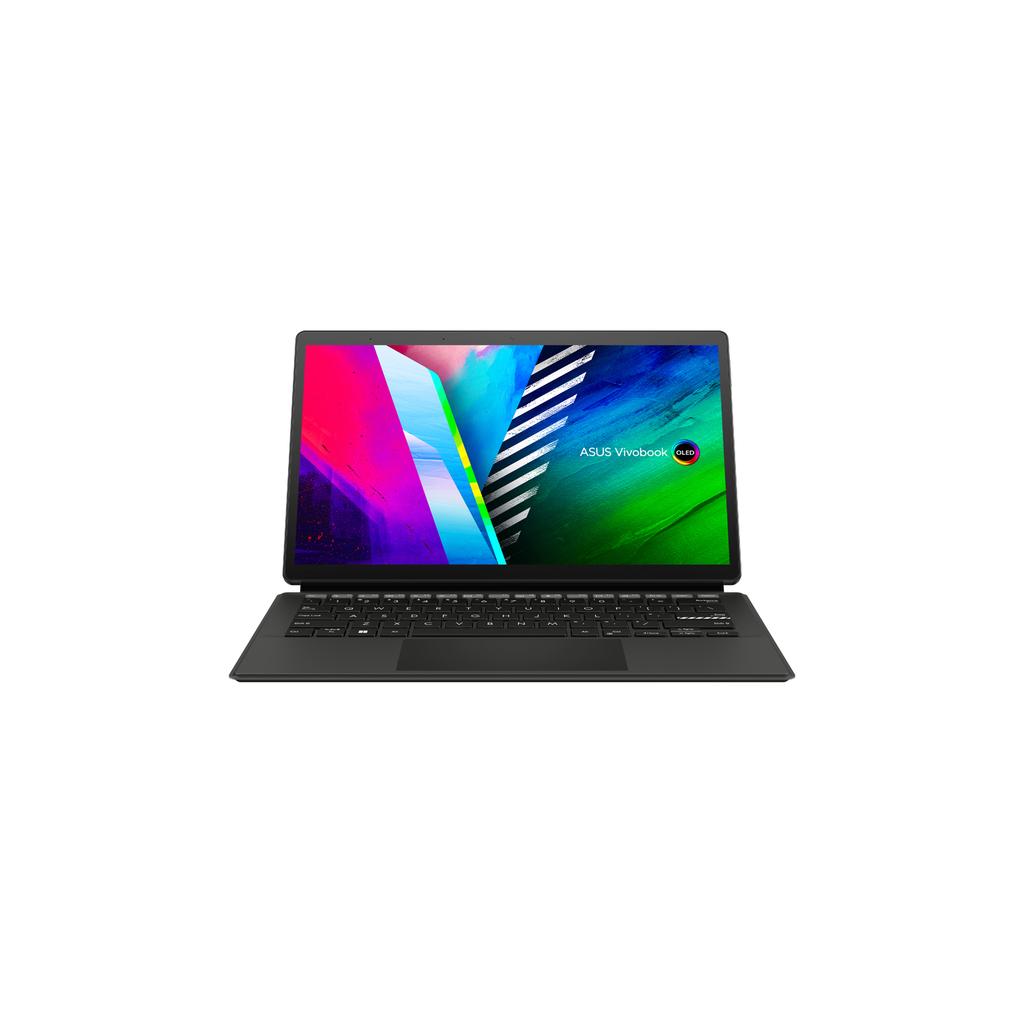 Asus Vivobook 13 Slate Oled T3300Ka-Lq046Ws - Tablette - Avec Clavier Détachable - Pentium Silver N6000 / 1.1 Ghz - Win 11 Home In S Mode - Uhd Graphics - 4 Go Ram - 128 Go Emmc - 13.3" Oled Écran Tactile 1920 X 1080 (Full Hd) - Wi-Fi 6 - Noir