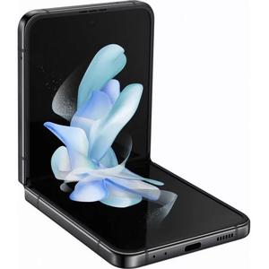 Galaxy Z Flip4 - 5G Smartphone - Dual-SIM - RAM 8GB   Interner Speicher 128GB - OLED-Display - 67 - 67 - 2640 x 1080 Pixel 2640 x 1080 Pixel (120 Hz) - 2 x Rückkamera 12 MP 12 MP - front camera 10 MP - Graphite (SM-F721BZAGEUB)
