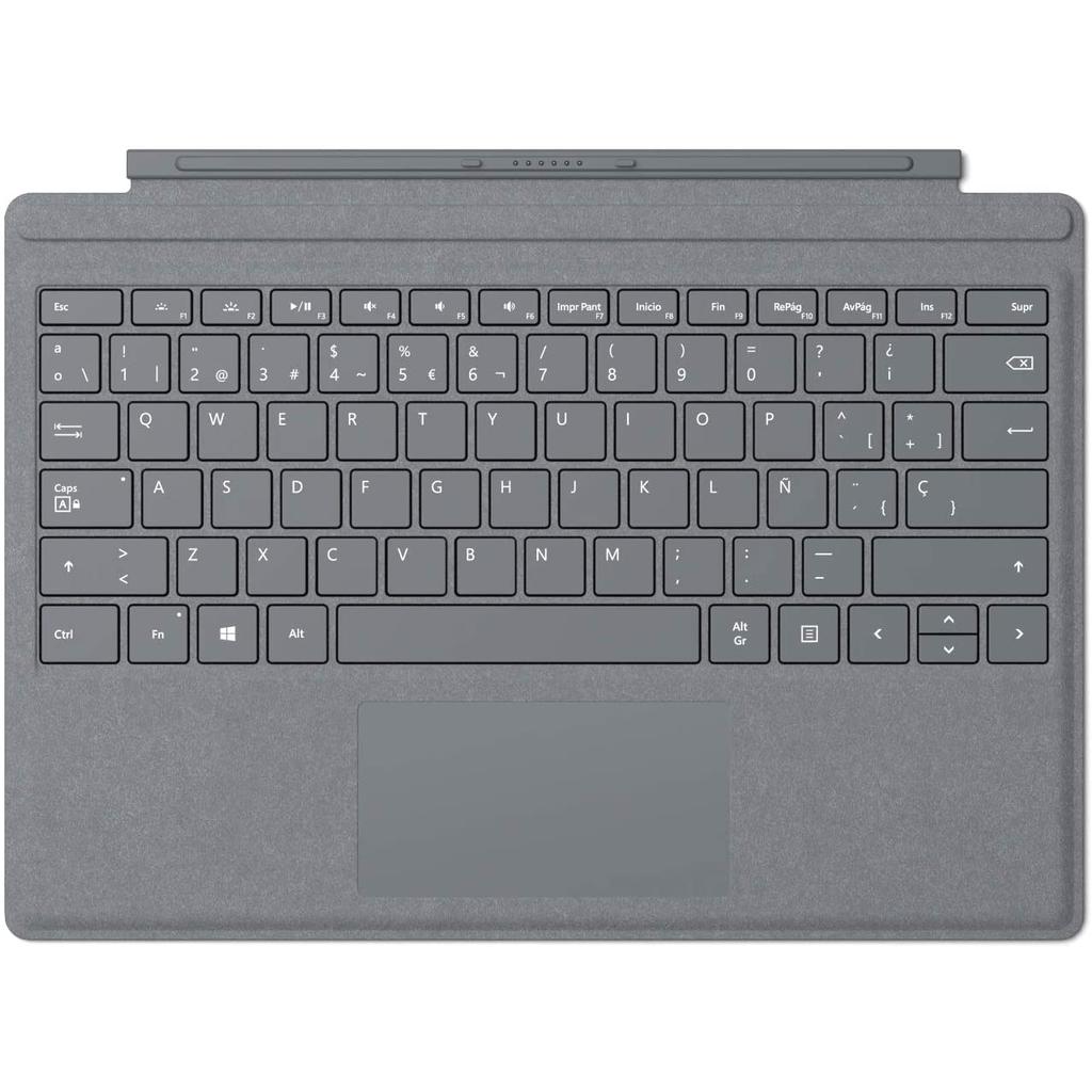 Clavier Microsoft Qwerty Espagnol Sans-fil Rétroéclairé Signature Type Cover