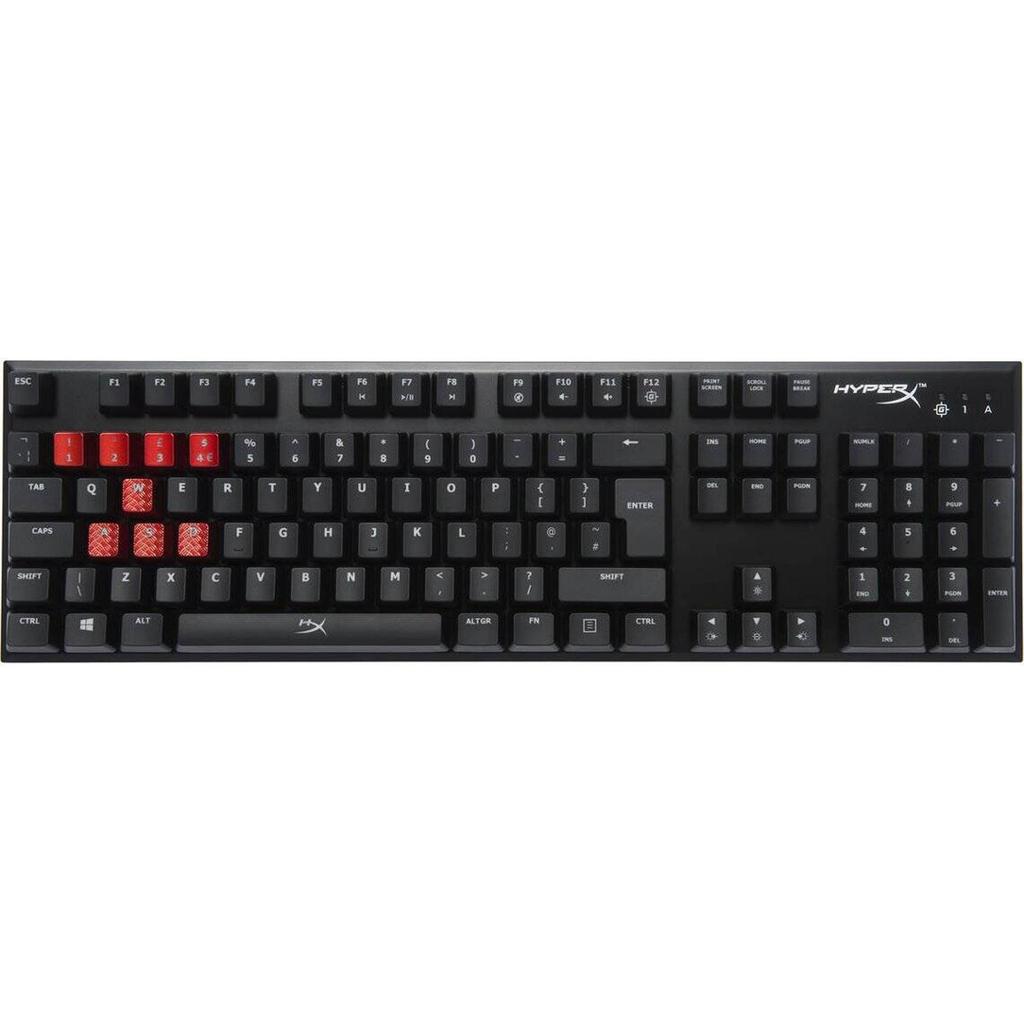 Clavier Hyperx Qwerty Anglais (uk) Rétroéclairé hx-kb4rd1-us/r1