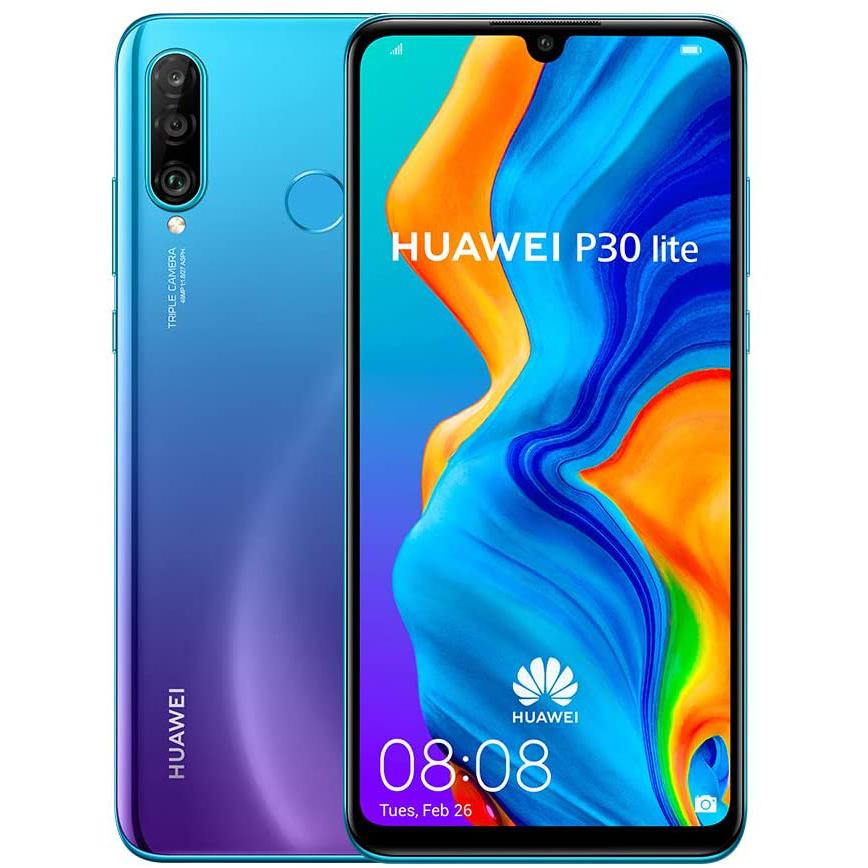 Huawei P30 Lite 256 GB - Peacock blue - Unlocked | Back Market