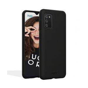 JAYM Coque Galaxy A02S Silicone Noir