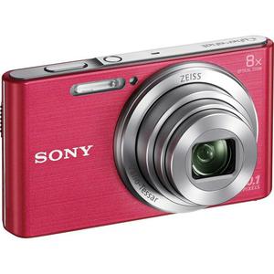 SONY Appareil photo Compact  Pack DSC-W830 Rose + Housse