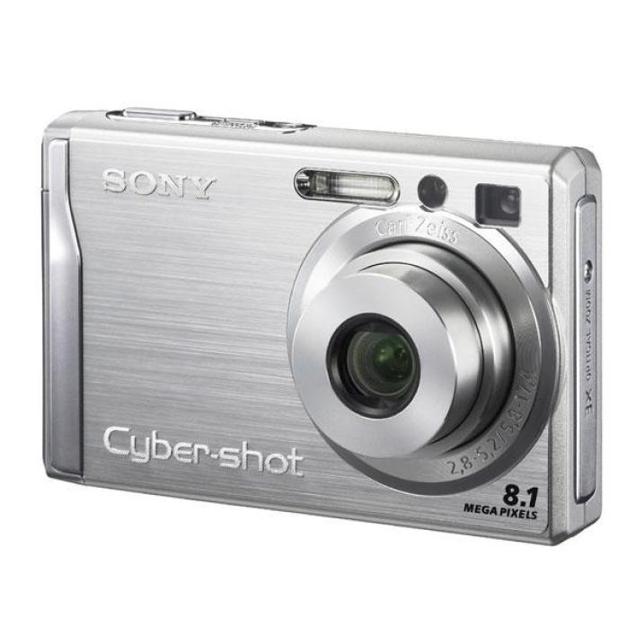 Sony CyberShot DSCW90 Kompakt 8.1 Silver Back Market