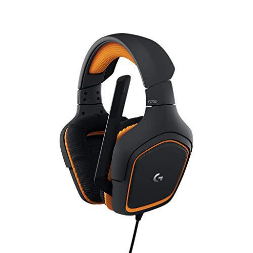 Casque Gaming Filaire Avec Micro Logitech G231 Prodigy - Noir/Orange