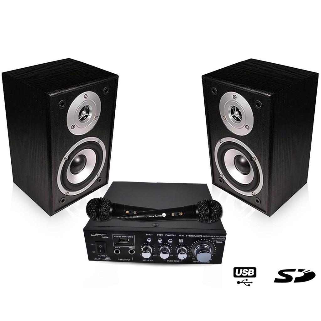Enceintes Sono Hyundai Hc800-Bk