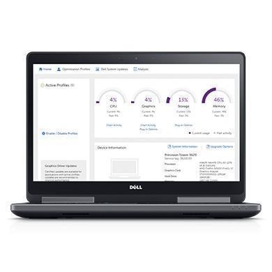Dell Precision 7520 15" Xeon E3 3 Ghz - Ssd 1000 Go + Hdd 500 Go - 32 Go Azerty - Français