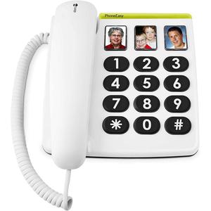 Doro PhoneEasy 331ph Weißes Festnetztelefon