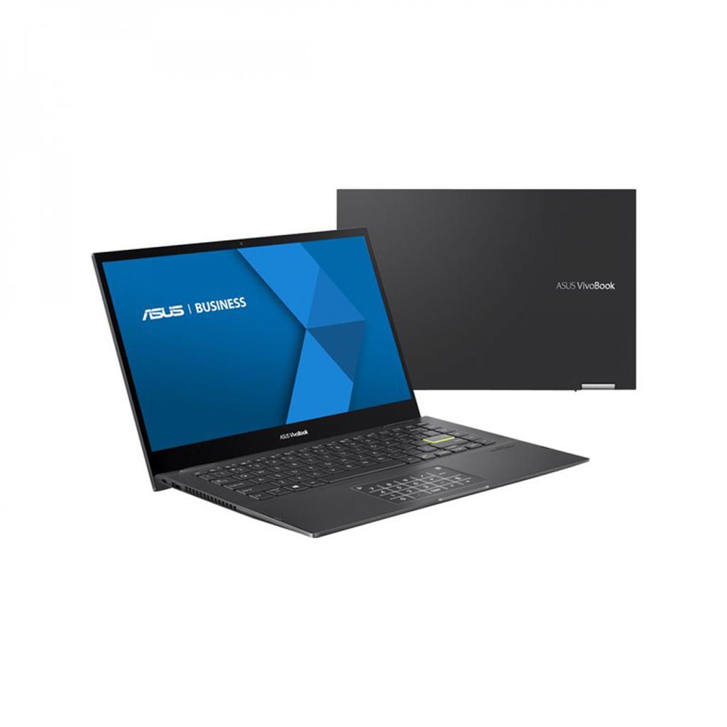 Asus Vivobook Flip 14 Tp470Ea Ec020R - Core I5 1135G7 / 2.4 Ghz - Win 10 Pro - 8 Go Ram - 256 Go Ssd Nvme - 14" Écran Tactile 1920 X 1080 (Full Hd) - Iris Xe Graphics - Bluetooth, Wi-Fi 6 - Noir Indie