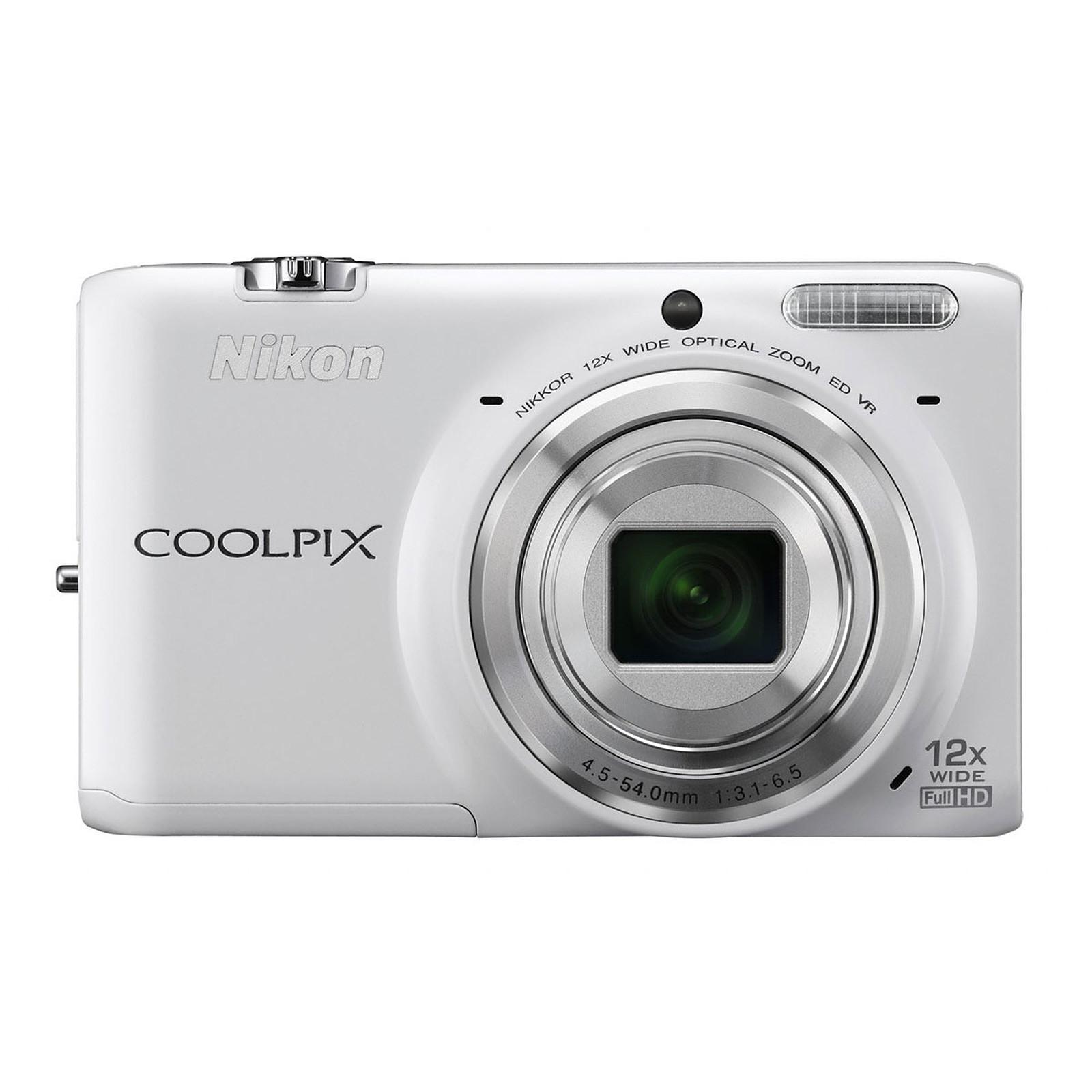 Compact Nikon Coolpix S6500 Blanc Nikon Nikkor Wide Optical Zoom 25