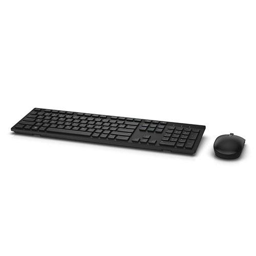 Clavier Dell Azerty Français Sans-Fil Km636-Bk-Fr