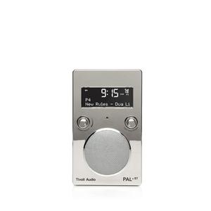 TIVOLI AUDIO  PAL+ BT Radio FM portable Bluetooth / DAB+ (Chrom&eacute;)