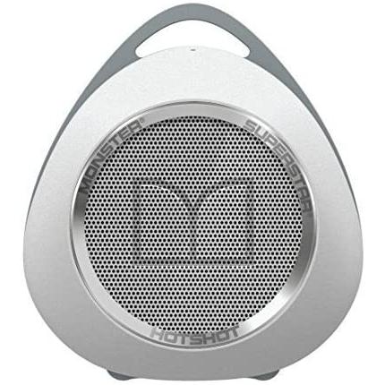 Enceinte Bluetooth Monster Superstar Hotshot - Blanc/Gris