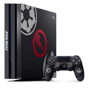 PlayStation 4 Pro 1000GB - Noir - Edition limit&eacute;e Star Wars: Battlefront II + Star Wars: Battlefront II
