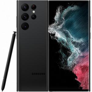 Galaxy S22 Ultra 5G - 5G Smartphone - Dual-SIM - RAM 8 GB   Internal Memory 128 GB - OLED-Display - 68 - 3088 x 1440 Pixel (120 Hz) - 4x x Rückkamera 108 MP 12 MP 10 MP 10 MP - front camera 40 MP - Telekom - Phantomschwarz