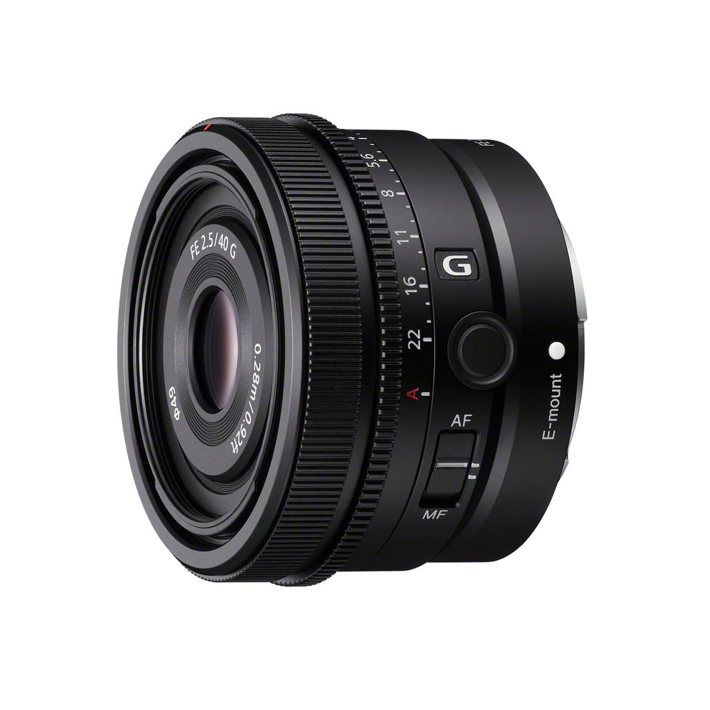 Objectif Hybride Sony Fe 40mm F/2,5 G Noir