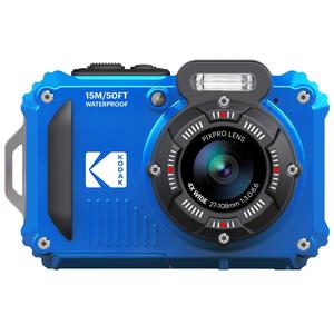 KODAK Compact PixPro WPZ2 - Bleu +  PixPro Zoom Optique x4 Wide 27-106mm f/3.0-6.6 f/3.0-6.6