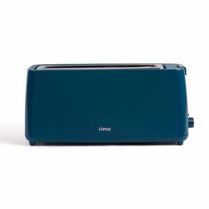 LIVOO Grille pain  DOD168B fentes - Bleu