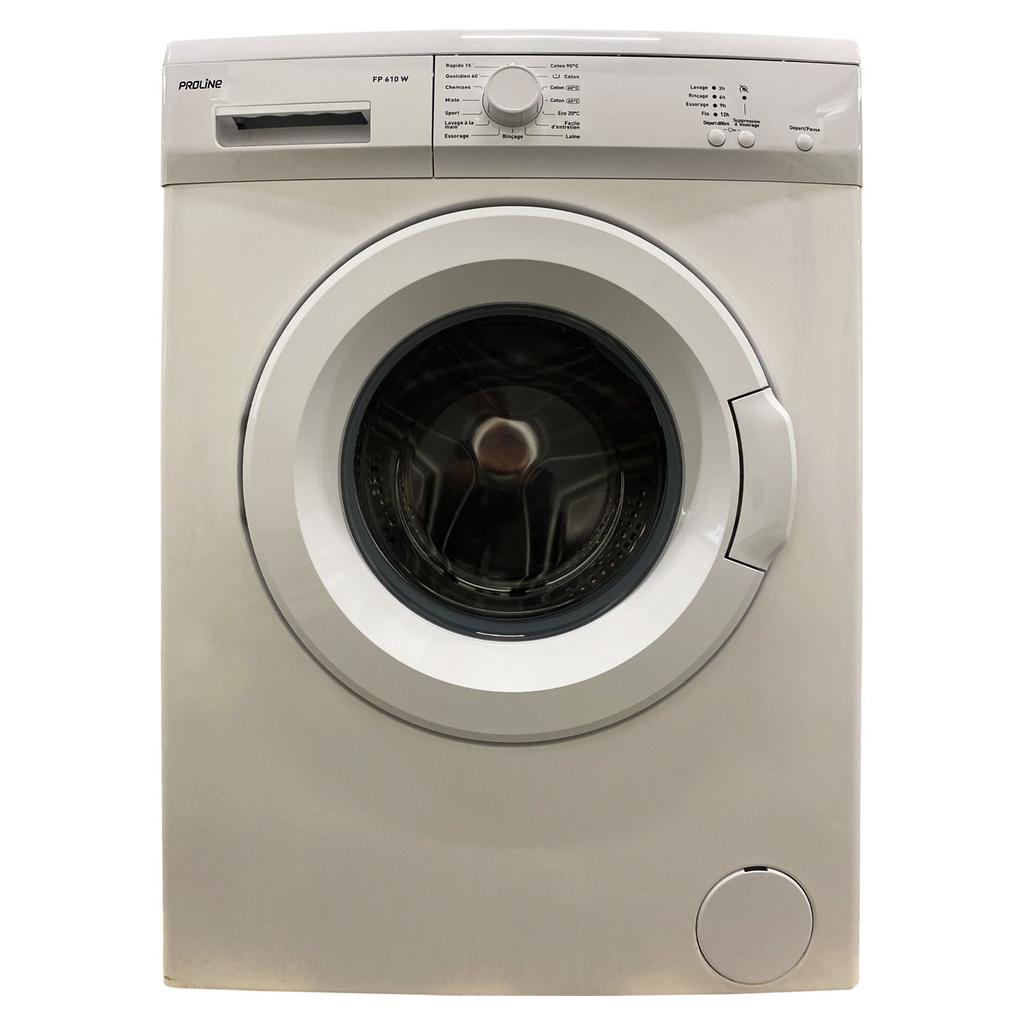 Lave-linge Classique 60 Cm Hublot Proline Fp 610 W