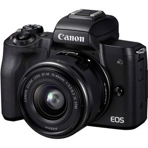 Canon M50 24MP WiFi Schwarz + EF-M 15-45mm F3.5-6.3 IS STM Objektiv