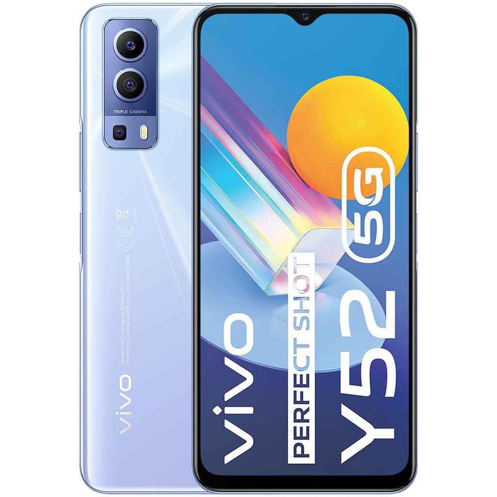 Smartphone Vivo Y52 6.58" 128 Go Double Sim 5G Bleu