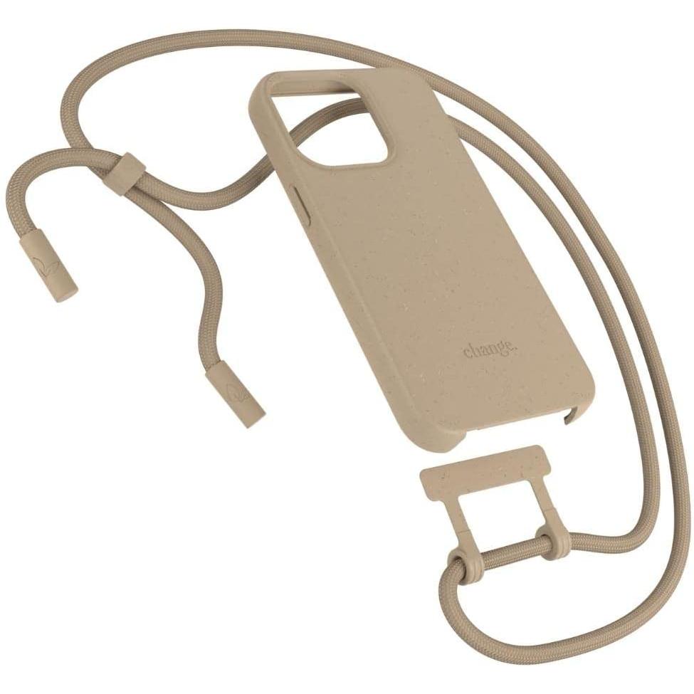 Coque Iphone 13 Pro Max Matière Naturelle Beige