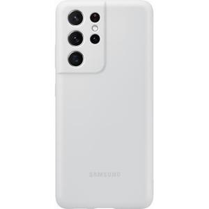 SAMSUNG Coque Galaxy S21 Ultra 5G - Silicone - Gris