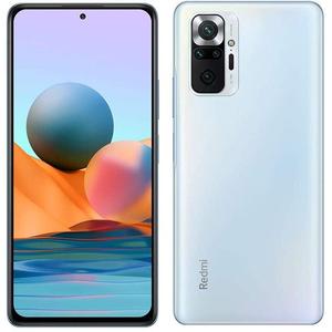 Redmi Note 10 Pro - Smartphone - Dual-SIM - 4G LTE - 128GB - 1690cm (667) - 2400 x 1080 Pixel (395 ppi (Pixel pro )) - AMOLED - RAM 6GB (16 MP Vorderkamera) - 4x x Rückkamera - Android - Glacier Blue (MZB08KYEU)