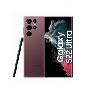 Galaxy S22 Ultra - 5G Smartphone - Dual-SIM - RAM 8 GB   128 GB - OLED-Display - 68 - 3088 x 1440 Pixel (120 Hz) - 4x x Rückkamera 108 MP 12 MP 10 MP 10 MP - front camera 40 MP - Weinrot