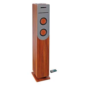 INOVALLEY Enceinte Bluetooth  Woodtower - Bois