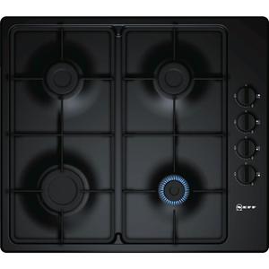 NEFF  - plaque de cuisson &agrave; gaz 58cm 4 feux 7400w noir - t26br46s0 