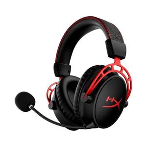 HYPERX Casque r&eacute;ducteur de bruit gaming sans fil avec micro  Cloud Alpha Wireless - Noir/Rouge