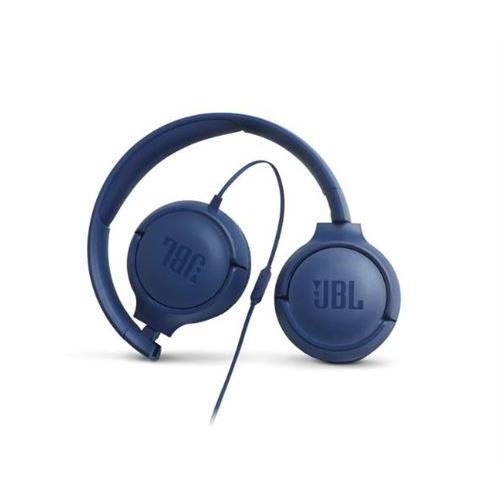Casque Filaire Avec Micro JBL Tune 500 - Bleu