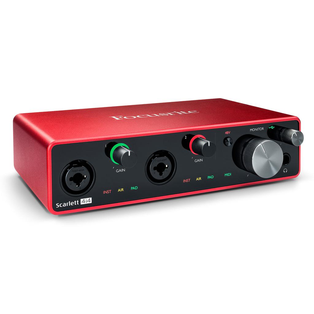 Accessoires Audio Focusrite Scarlett 4I4 3ème Génération