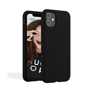 JAYM Coque iPhone 12 Mini Silicone Noir