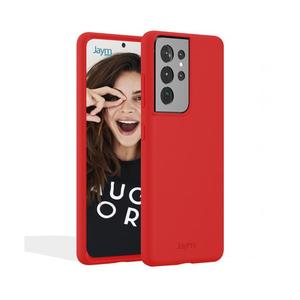 JAYM CLASSIC - Coque de protection pour t&eacute;l&eacute;phone portable - silicone - rouge - pour Samsung Galaxy S22
