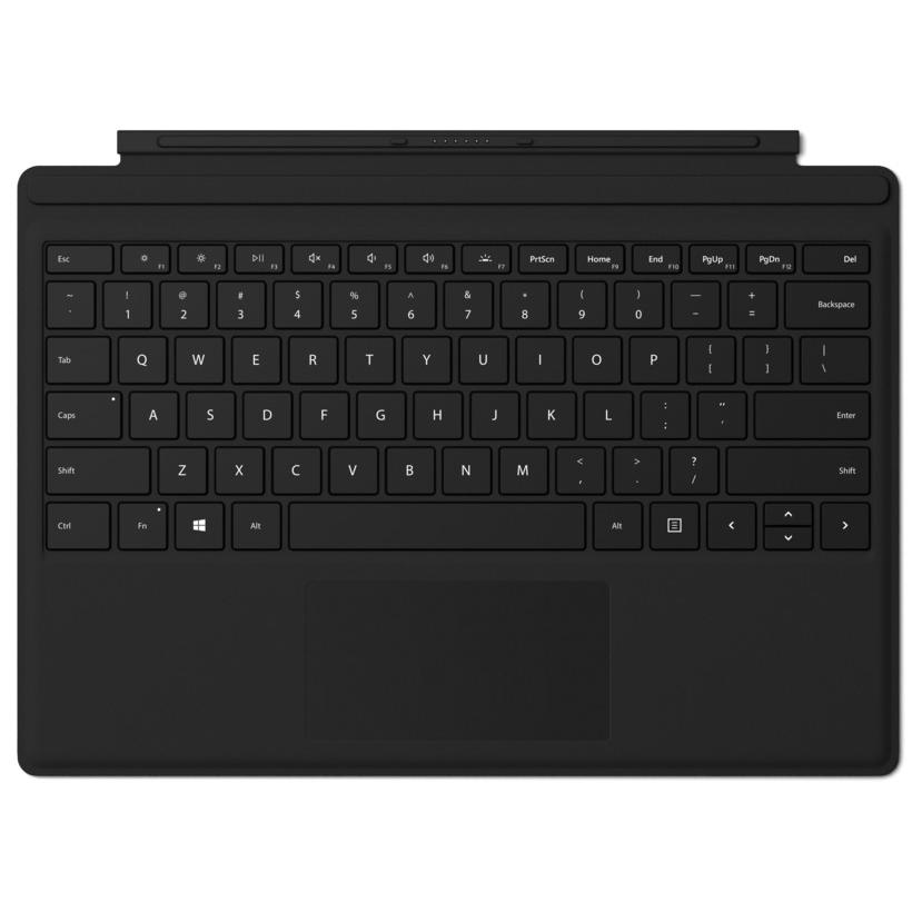 Clavier Microsoft Qwerty Anglais (Us) Rétroéclairé Surface Pro Type Cover