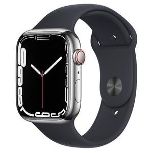 Apple Watch Series 7 (2021) GPS + Cellular 45 mm - Rostfreier Stahl Silber