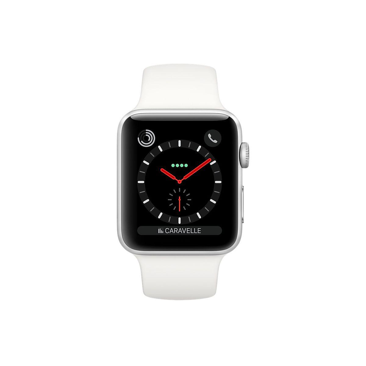 Apple Watch Series 3 42mm Nike+ GPS+Cellular Aluminum Case - Sport Band -  Silver Black (Economy)