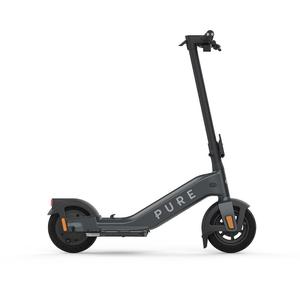 PURE ELECTRIC Trottinette &eacute;lectrique  Advance+ 710 W Gris mercure m&eacute;tallis&eacute;