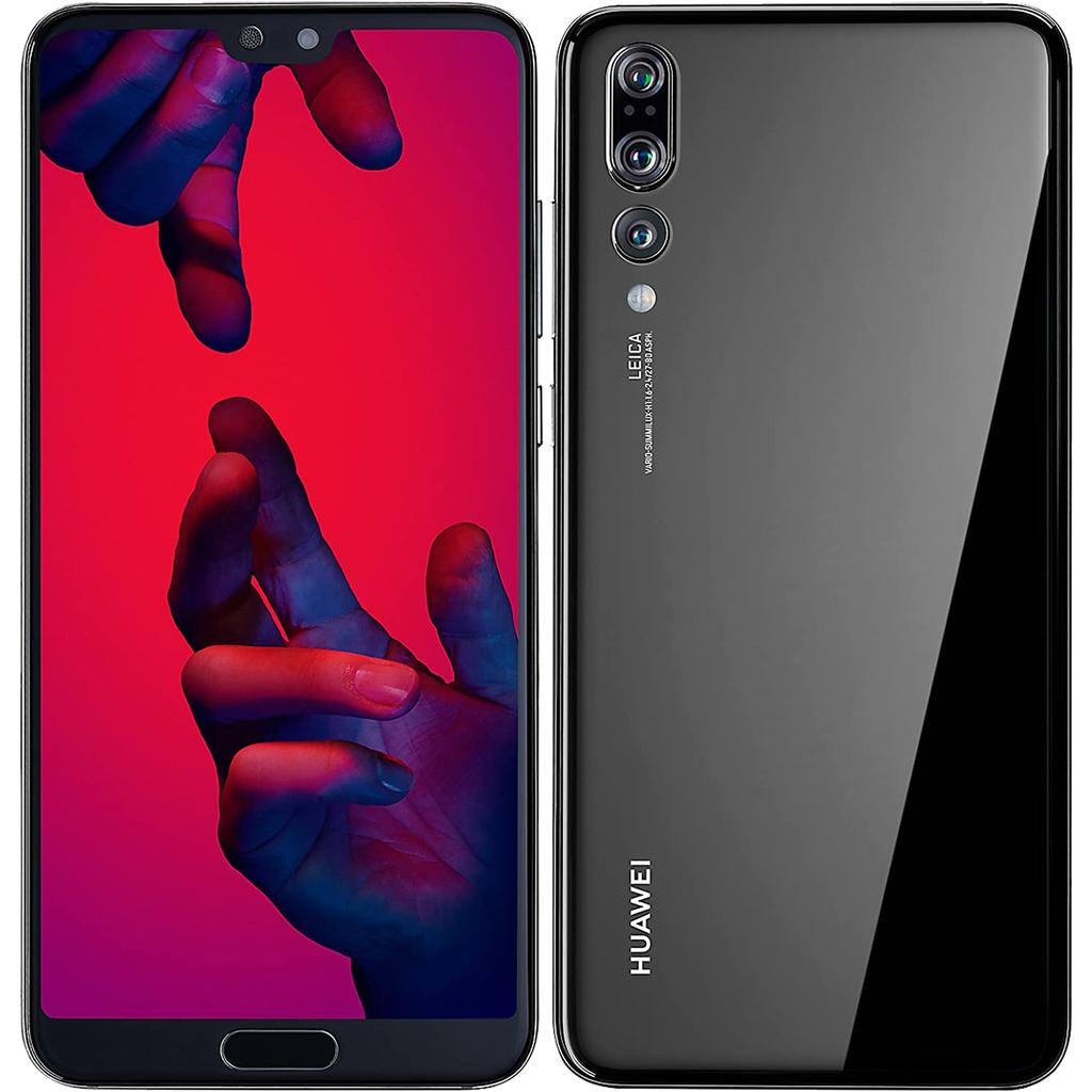 Huawei P20 Pro 128 GB Dual Sim Musta Midnight Black Lukitsematon 